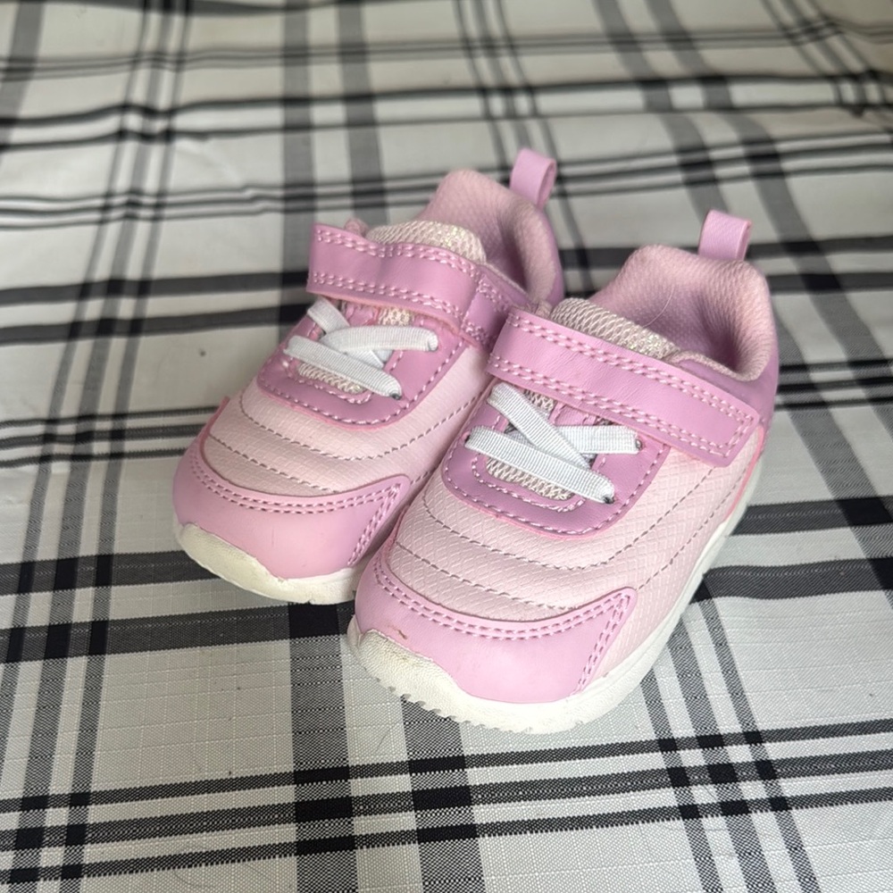 Pink Girls Carters Sneakers